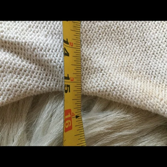 On hold for M 💎 Classy vintage 17.5”PTP Fair isle S light Aran Irish French Par… - Picture 10 of 15